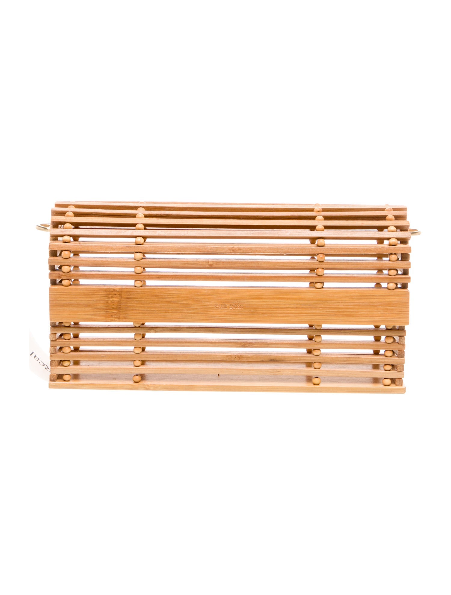 Cult Gaia Bamboo Clutch